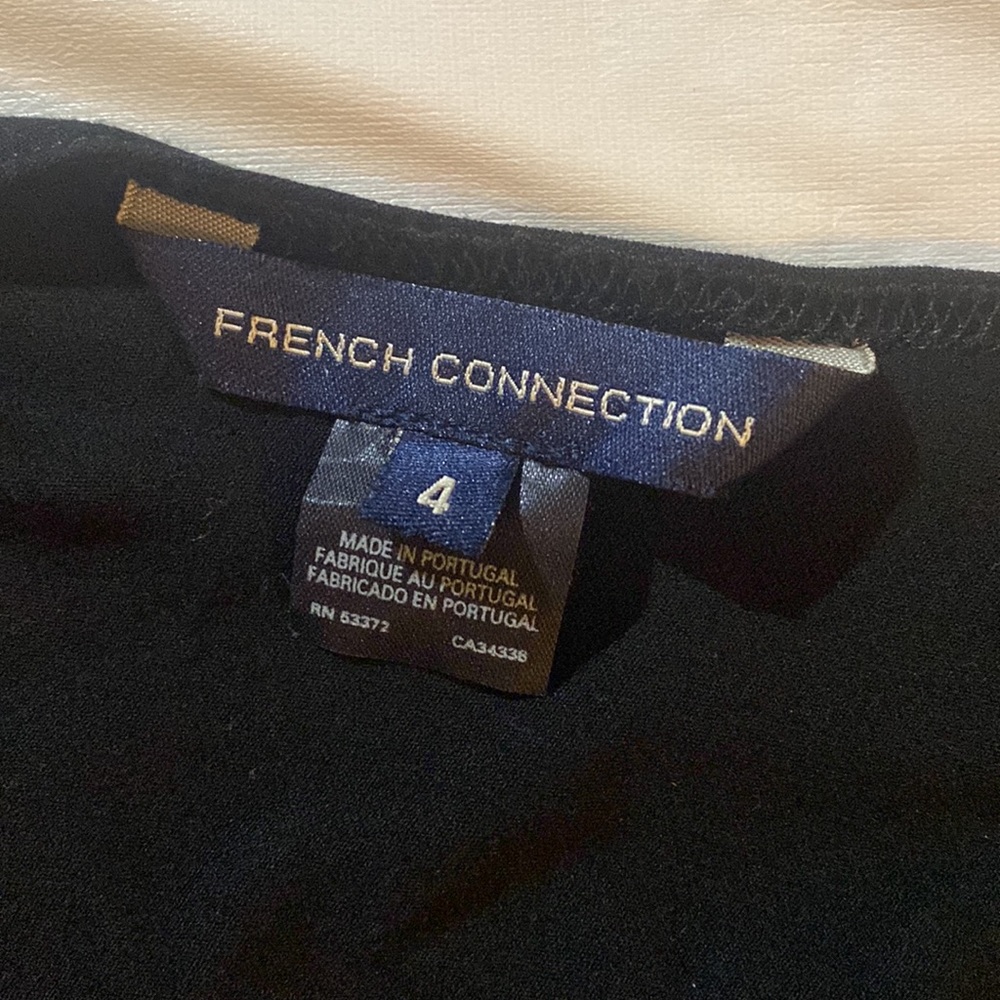 NWT French Connection SEXY 🔥 Off-Shoulder Asymmetrical Dress S/M $275 - Picture 12 of 14